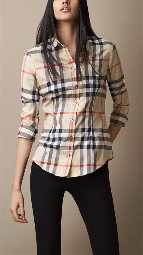 burberry green shirt cloth|Burberry shirts for women.